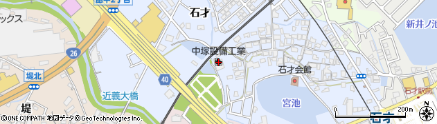 中塚鋼線株式会社周辺の地図