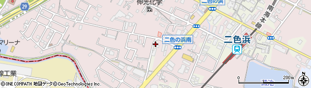 大阪府貝塚市浦田60周辺の地図