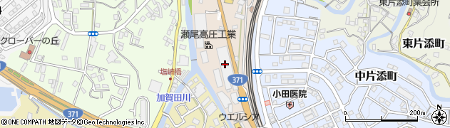 瀬尾高圧工業株式会社　三日市工場設計課周辺の地図
