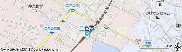 大阪府貝塚市周辺の地図