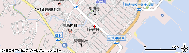 兵庫県淡路市志筑3290周辺の地図