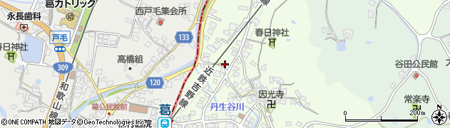 奈良県高市郡高取町丹生谷26周辺の地図