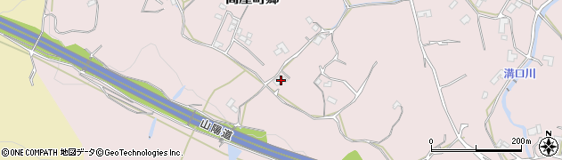 広島県東広島市高屋町郷83周辺の地図