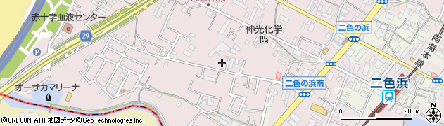 大阪府貝塚市澤544周辺の地図