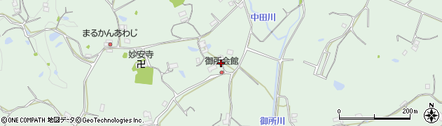 兵庫県淡路市中田2895周辺の地図