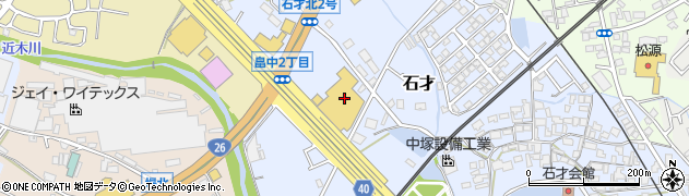 大阪府貝塚市石才217周辺の地図