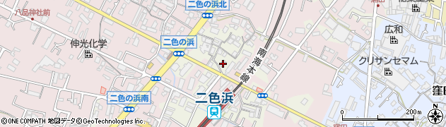 大阪府貝塚市浦田117周辺の地図