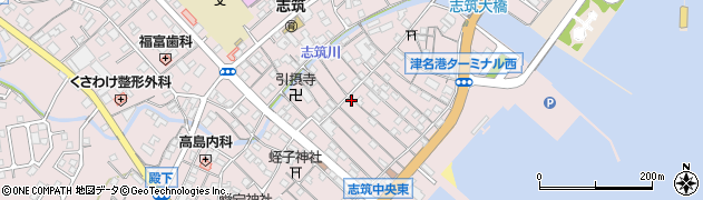 兵庫県淡路市志筑3370周辺の地図