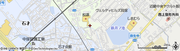 大阪府貝塚市鳥羽60周辺の地図