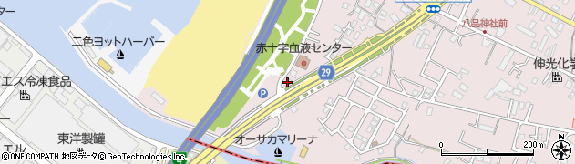 大阪府貝塚市澤338周辺の地図
