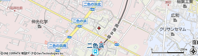 大阪府貝塚市浦田119周辺の地図