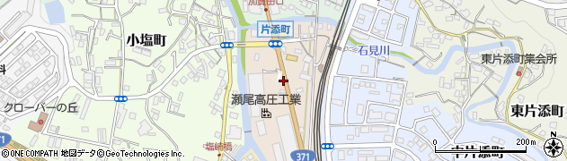 大阪府河内長野市西片添町周辺の地図