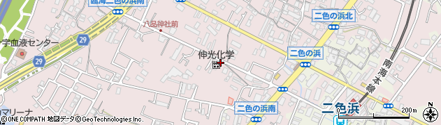 大阪府貝塚市澤532周辺の地図