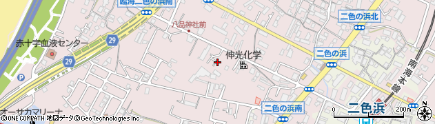 大阪府貝塚市澤528周辺の地図