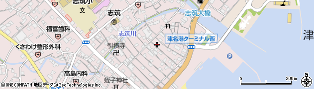 兵庫県淡路市志筑3455周辺の地図