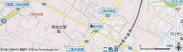大阪府貝塚市浦田68周辺の地図