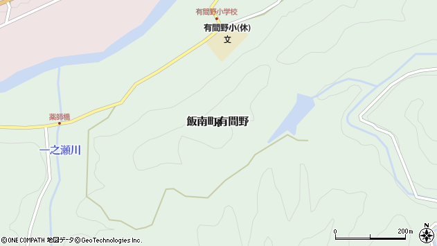 〒515-1413 三重県松阪市飯南町有間野の地図
