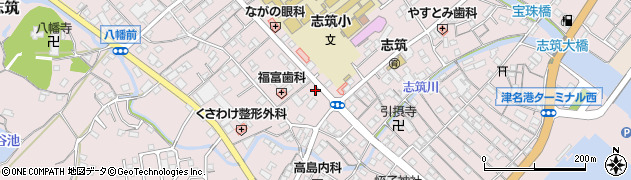 兵庫県淡路市志筑1572周辺の地図