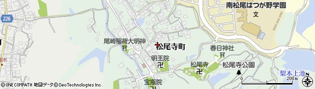 大阪府和泉市松尾寺町1390周辺の地図
