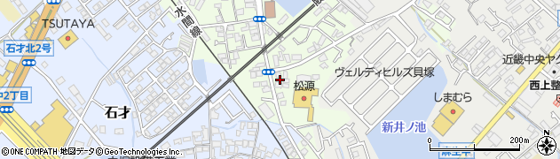 大阪府貝塚市鳥羽53周辺の地図