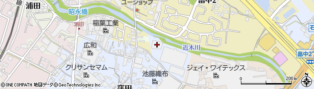大阪府貝塚市窪田368周辺の地図