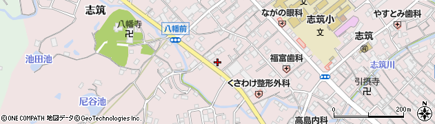 兵庫県淡路市志筑1753周辺の地図