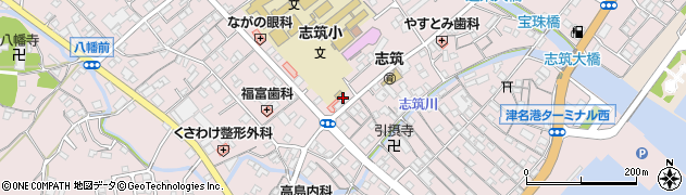 兵庫県淡路市志筑1560周辺の地図