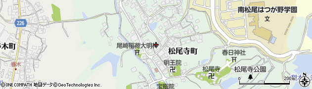 大阪府和泉市松尾寺町1395周辺の地図
