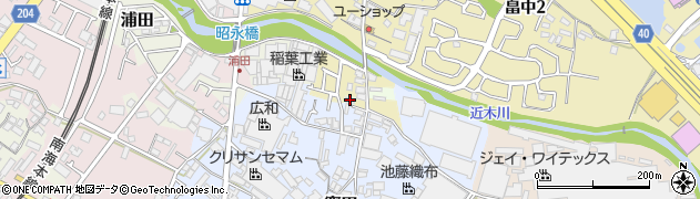大阪府貝塚市脇濱931周辺の地図