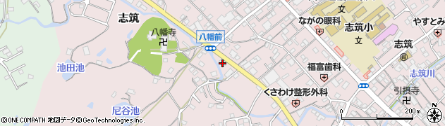 兵庫県淡路市志筑1890周辺の地図