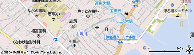 兵庫県淡路市志筑3487周辺の地図