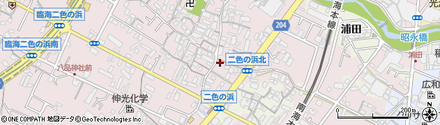 大阪府貝塚市澤680周辺の地図