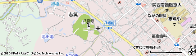 兵庫県淡路市志筑1907周辺の地図