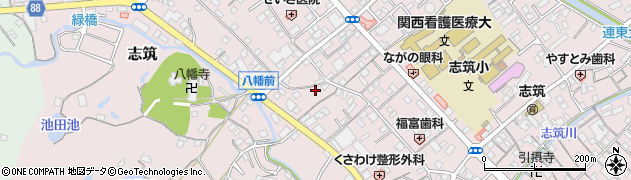 兵庫県淡路市志筑1759周辺の地図