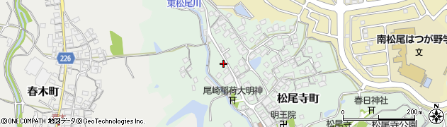大阪府和泉市松尾寺町周辺の地図