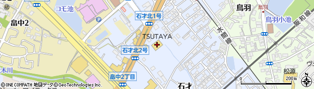 ＴＳＵＴＡＹＡ貝塚２６号線店周辺の地図