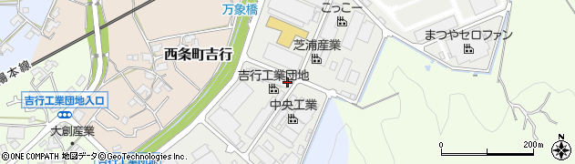 広島県東広島市西条吉行東周辺の地図