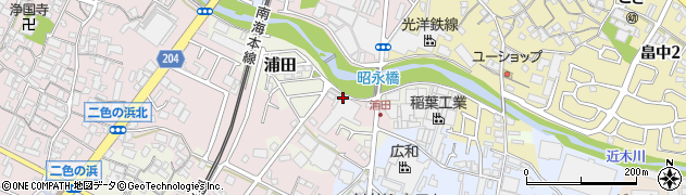 大阪府貝塚市澤1387周辺の地図
