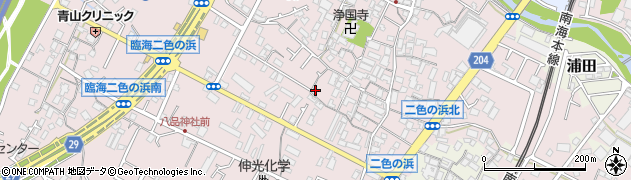 大阪府貝塚市澤750周辺の地図