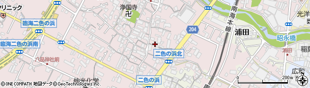 大阪府貝塚市澤1303周辺の地図