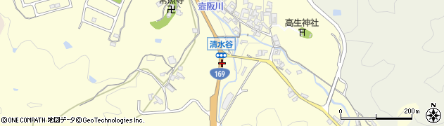 壷阪寺口周辺の地図