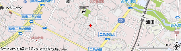 大阪府貝塚市澤1146周辺の地図