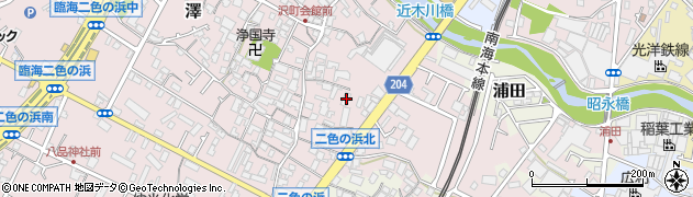 大阪府貝塚市澤1284周辺の地図