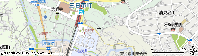 大阪府河内長野市三日市町18周辺の地図