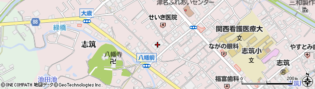 兵庫県淡路市志筑1771周辺の地図