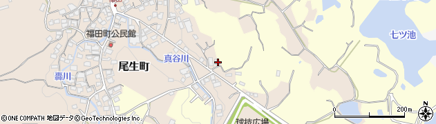大阪府岸和田市尾生町2386周辺の地図