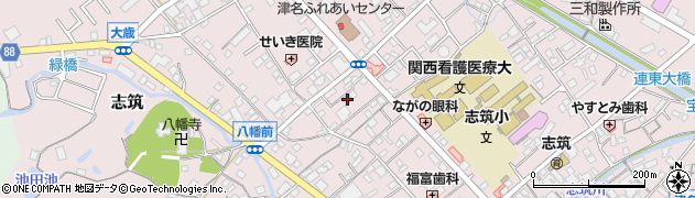 兵庫県淡路市志筑1640周辺の地図