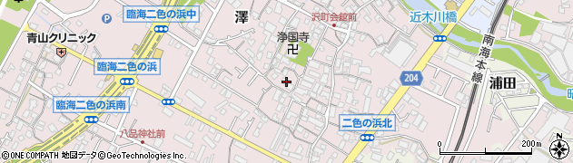 大阪府貝塚市澤1137周辺の地図