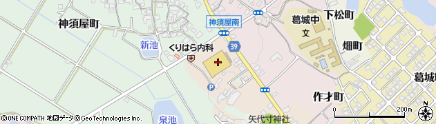 池田泉州銀行オークワ岸和田八田店 ＡＴＭ周辺の地図