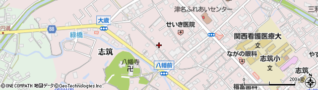 兵庫県淡路市志筑1773周辺の地図